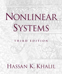 Solution Manual for Nonlinear Systems, 3/E 3rd Edition Hassan K. Khalil