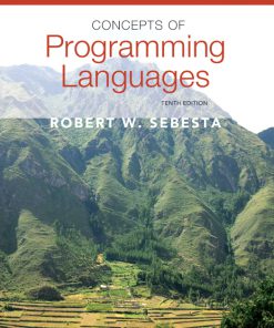 Solution Manual for Concepts of Programming Languages, 10/E 10th Edition Robert W. Sebesta