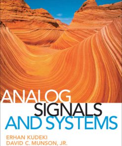 Solution Manual for Analog Signals and Systems by Kudeki