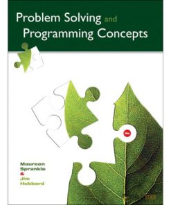 Test Bank for Problem Solving and Programming Concepts, 9/E 9th Edition : 0132492644