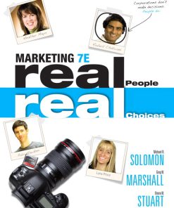 Test Bank for Marketing: Real People, Real Choices, 7/E7th Edition