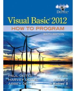 Solution Manual for Visual Basic 2012 How to Program, 6/E 6th Edition : 0133406954