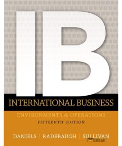 Test Bank for International Business, 15/E 15th Edition : 0133457230