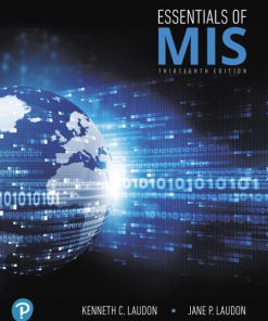 Solution Manual for Essentials of MIS 13th by Laudon