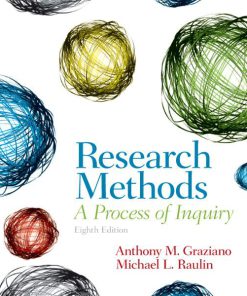 Test Bank For Research Methods: A Process of Inquiry Plus MySearchLab with eText — Access Card Package, 8/E 8th Edition