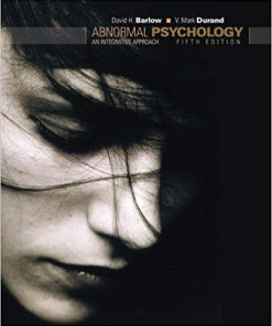 Test Bank for Abnormal Psychology: An Integrative Approach 5th Edition