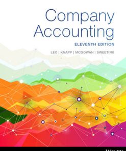 Test bank for Company Accounting 11th Edition by Leo