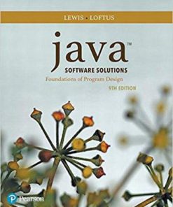 Test Bank for Java Software Solutions, 9th Edition John Lewis