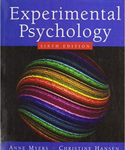 Test Bank for Experimental Psychology 7th Edition