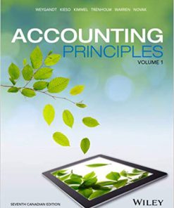 Test Bank for Accounting Principles, Volume 1, 7th Canadian Edition