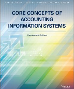 Solution Manual for Core Concepts of Accounting Information Systems 14th by Simkin