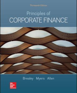 Test Bank for Principles of Corporate Finance 13th by Brealey