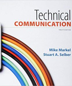 Test Bank for Technical Communication Twelfth Edition