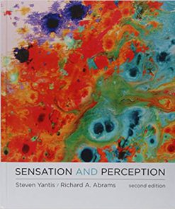 Test Bank for Sensation and Perception Second Edition