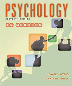 Test Bank for Psychology in Modules Eleventh Edition