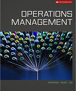 Solution Manual for Operations Management 6th Canadian by Stevenson