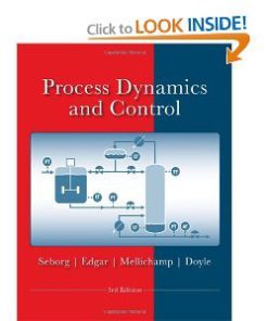 Solution manual for Process Dynamics and Control Seborg 3rd edition