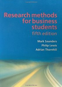 Test Bank for Research Methods for Business Students, 5th Edition, Mark NK Saunders, ISBN-10: 0273716867, ISBN-13: 9780273716860