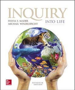 Test Bank for Inquiry into Life 15th Edition