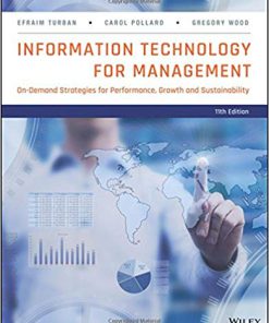 Test Bank for Information Technology for Management On-Demand 11th by Turban