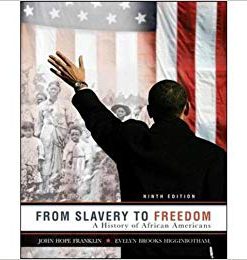 Test Bank for From Slavery to Freedom 9th by Franklin