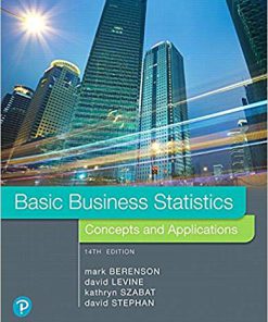 Test Bank for Basic Business Statistics 14th by Berenson