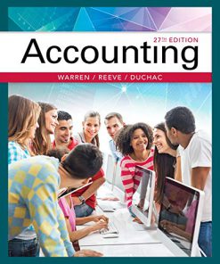 Test Bank For Accounting 27th Edition