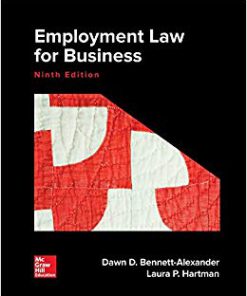 Test Bank for Employment Law for Business 9th Edition