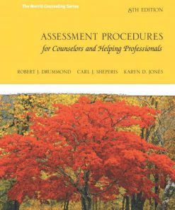 Test Bank For Assessment Procedures for Counselors and Helping Professionals (8th Edition) (Merrill Counselling) 8th Edition