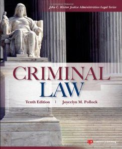 Test Bank for Criminal Law 10th Edition Joycelyn M Pollock Download