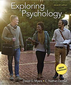 Test Bank for Exploring Psychology Eleventh Edition