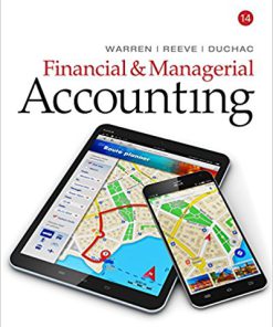 Test bank for Financial & Managerial Accounting 14th Edition by Warren