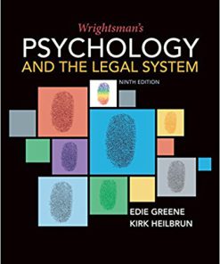 Test bank for Wrightsman’s Psychology and the Legal System 9th Edition by Greene