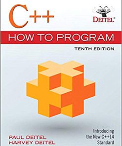 Solution Manual for C++ How to Program 10th by Deitel