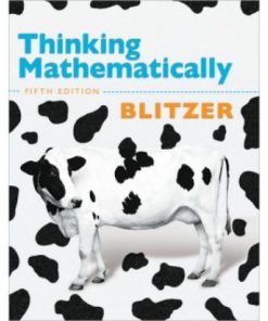 Thinking Mathematically, 5th Edition Test Bank – Robert F. Blitzer