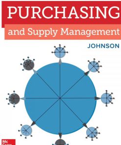 Test Bank for Purchasing and Supply Management 16th by Johnson