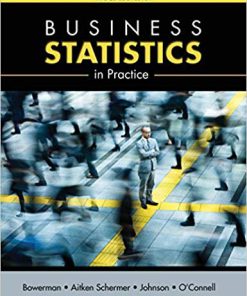 Solution Manual for Business Statistics in Practice Third Canadian Edition