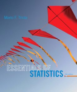 Solution Manual for Essentials of Statistics, 5th Edition Mario F. Triola