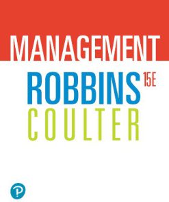 Test Bank for Management, 15th Edition, Stephen P. Robbins Mary A. Coulter