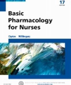 Test Bank for Basic Pharmacology for Nurses, 17th Edition, by Michelle Willihnganz Bruce D. Clayton