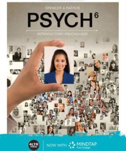 Test Bank for PSYCH 6th Edition Rathus