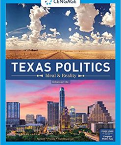 Test Bank for Texas Politics: Ideal and Reality, Enhanced, 13th Edition, Charldean Newell, David F. Prindle, James Riddlesperger