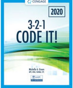 Test Bank for 3-2-1 Code It!, 2020, 8th Edition, Michelle Green