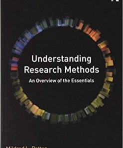 Test Bank for Understanding Research Methods 10th Edition, by Mildred L. Patten Michelle Newhart