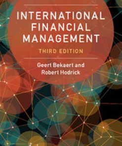 Solution Manual for International Financial Management, 3rd Edition Geert Bekaert Robert Hodrick