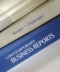 Test Bank for Contemporary Business Reports, 5th Edition Shirley Kuiper, Dorinda Clippinger