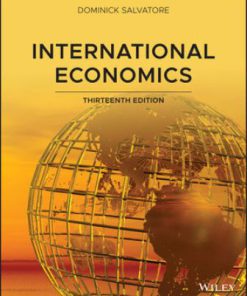 Solution Manual for International Economics 13th Edition Dominick Salvatore