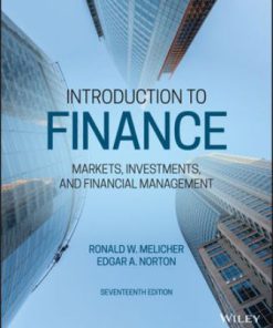 Test Bank for Introduction to Finance, 17th Edition, Ronald W. Melicher