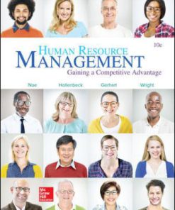 Test Bank for Human Resource Management, 10th Edition, Raymond Noe, John Hollenbeck, Barry Gerhart Patrick Wright