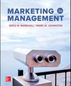 Solution Manual for Marketing Management, 3rd Edition, Greg Marshall Mark Johnston